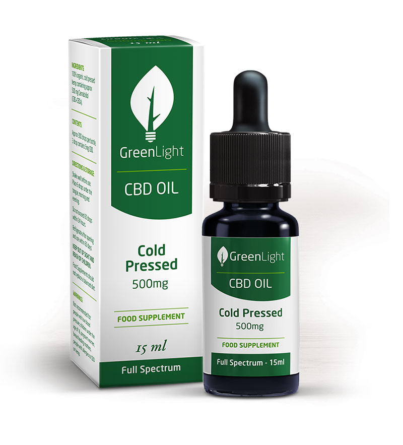 GreenLight cold pressed CBD oil